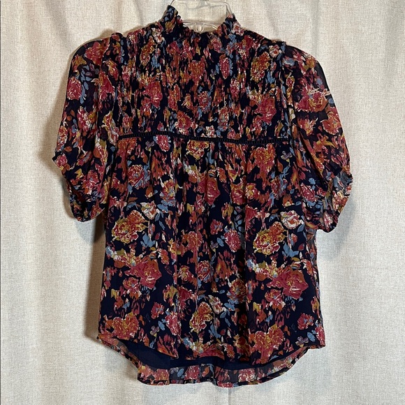 THML Tops - THML Navy Floral Top Size Small